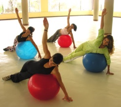 pilates fitball